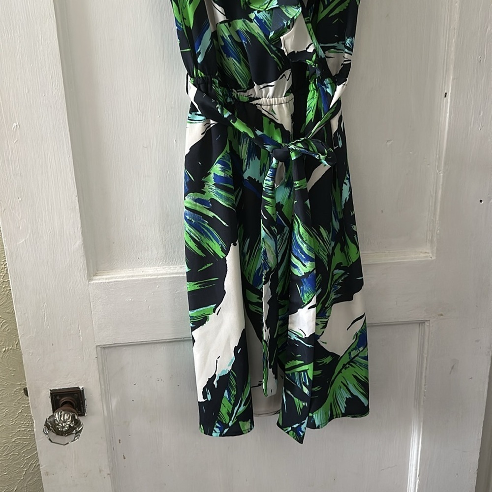Anthropologie Fynn & Rose Tropical Boho Sleeveless Dress - Picture 3 of 6